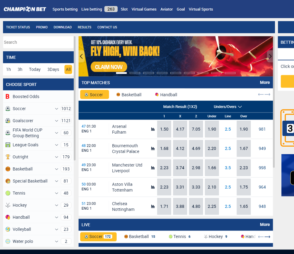 ChampionBet slide1